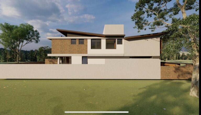 Imagem 3D do projeto PL. Projeto Estrutural Felipe Dircksen